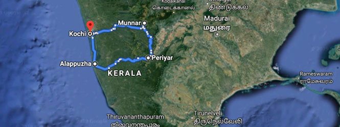 Cochin Motorcycle Tour